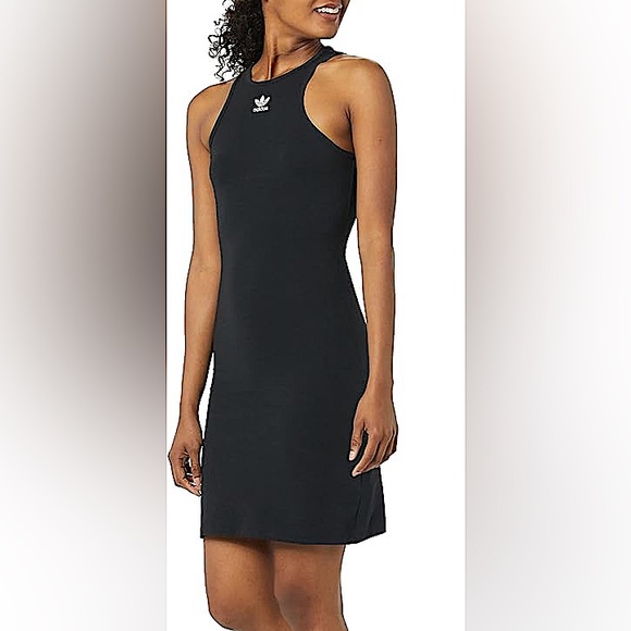 adidas Dresses & Skirts - ADIDAS ADICOLOR ESSENTIALS RIB TANK DRESS